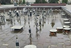 Фонтан на улице Московской в Пензе начали готовить к зиме