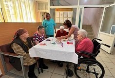 В Золотаревский дом-интернат приехал проект «Серебряная Пенза»