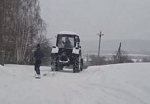 В Пензенской области тракториста накажут за «буксировку» сноубордиста