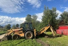В Наровчатском районе капитально отремонтировали 1,5 км водопровода