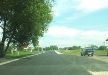 В Иссе завершено благоустройство пешеходной зоны на улице Огарева