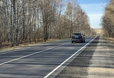 В Городищенском районе по нацпроекту отремонтировали два участка региональной дороги