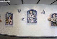 В филармонии разместили керамические рельефы из летнего кафе в центре Пензы