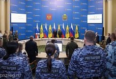 В Пензе наградили отличившихся в службе росгвардейцев