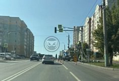 В Пензе на трех пешеходных переходах установили светофоры