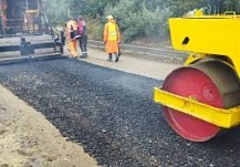 В Кузнецке применили новую технологию ремонта дороги