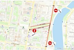 Пензенцев предупредили о перекрытии улиц и запрете остановок в День города