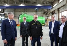 Губернатор Олег Мельниченко совершил рабочую поездку в Заречный