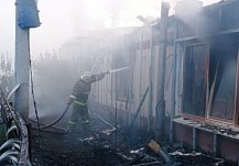 Пожар в Пензе на улице Первомайской тушили 15 человек