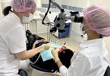 Отделение № 1 стоматологической поликлиники в Пензе получило микроскоп