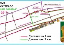 Карта олимпийской аллеи в пензе
