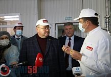 Врио пензенского губернатора посетил производство сыров в Нижнеломовском районе