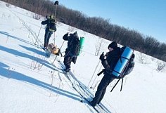 Пензенские туристы-лыжники вернулись из 110-километрового похода