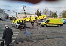 В ДТП в центре Пензы пострадала 76-летняя водительница