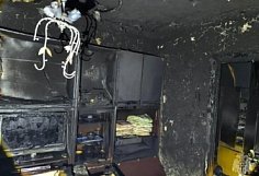 При пожаре на улице Воронова в Пензе погиб мужчина