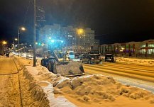 В Пензе в ночь на 20 января дороги чистили почти 120 спецмашин