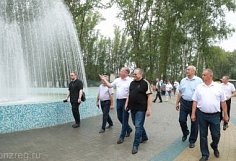 Пензенский губернатор осмотрел общественные территории в Каменке