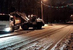 С улиц Пензы за сутки вывезли более 1 тыс. кубометров снега