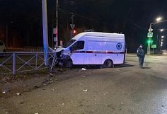 В ДТП с участием скорой помощи в Пензе пострадали три человека