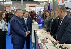 Стенд Пензенской области на форуме в Казани осмотрели Марат Хуснуллин и Рустам Минниханов