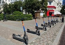 В Пензе утвержден список мест, где нельзя парковать электросамокаты