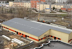 Готовы стены стационара скорой помощи при больнице № 6 в Пензе