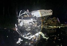 В Кузнецком районе в ДТП погибли два водителя грузовика