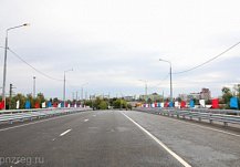 Движение в районе Бакунинского моста в Пензе должны отрегулировать к началу октября