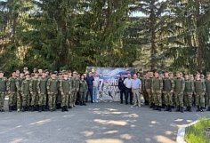 Пензенские школьники участвуют в военно-спортивных сборах «Семь дней в армии»