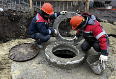 На улице Пушанина в Пензе завершается реконструкция водопровода