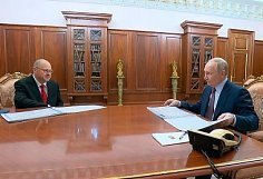 Олег Мельниченко доложил Владимиру Путину о развитии АПК и реализации инвестпроектов