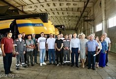 Пензенский губернатор осмотрел больницу, техникум и предприятие в Башмаковском районе