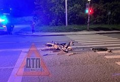 В Пензе в ДТП пострадал мотоциклист и его пассажирка