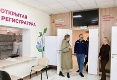 Пензенский губернатор проконтролировал капремонт поликлиники в Кузнецке