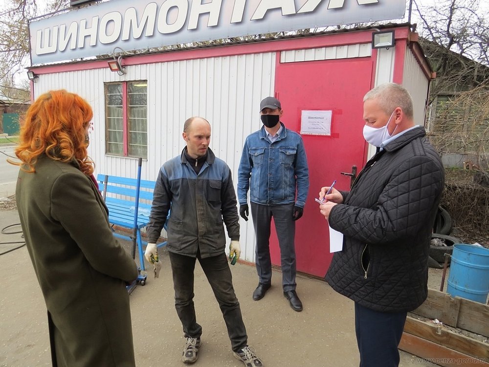 В Пензе четыре предприятия работали вопреки запрету из-за коронавируса
