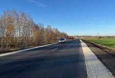В Земетчинском районе готовятся к сдаче участка региональной автодороги