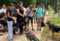 Активисты открыли площадку для выгула собак на Западной Поляне в Пензе