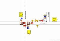Перекресток улиц Коннозаводской и Ягодной в Пензе частично перекрыт до конца июля