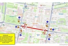 На улице Максима Горького в Пензе временно запретят проезд