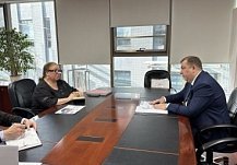 Вице-губернатор Сергей Федотов встретился с директором Российского культурного центра в Пекине