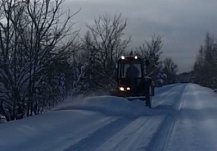 Для уборки снега в Шемышейском районе потребовалось распоряжение губернатора