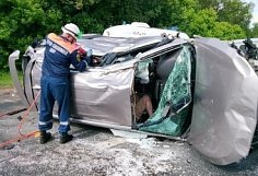 В ДТП с тремя грузовиками и внедорожником в Городищенском районе пострадали три человека