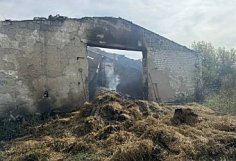 В Тамалинском районе при пожаре на складе погибли два человека