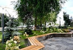 В центре Пензы появился новый сквер