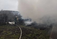 При пожаре в Городищенском районе пострадал 62-летний мужчина