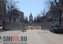Въезд на улицу Московскую с Кураева в Пензе перекроют с 19 мая