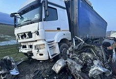 В Кузнецком районе в ДТП с КамАЗом погибли женщина с тремя детьми