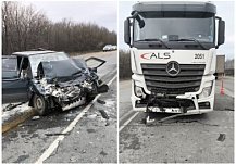 84-летний водитель погиб в ДТП с ВАЗом и двумя фурами в Пензенском районе