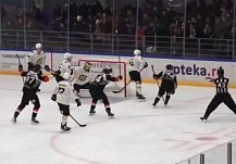 Пензенский «Дизель» забросил четыре шайбы в ворота «Тамбова»