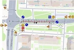 В Пензе на день перекроют участок дороги на улице Мира